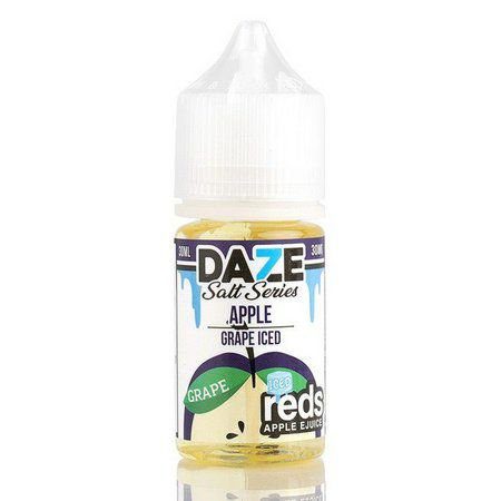 líquido 7 daze reds apple salt - Líquido 7 Daze Reds Apple E-juice Salt - Apple Grape Iced
