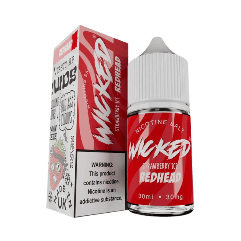 Líquido Wicked Salt - Strawberry Ice - Redhead 1 Líquido Wicked Salt - Líquido Wicked Salt - Strawberry Ice - Redhead