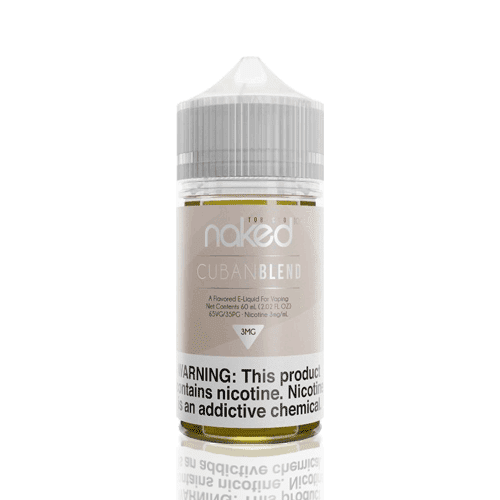 líquido naked 100 tobacco - Líquido Naked 100 - Tobacco (Cuban Blend)