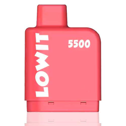 Refil Pod Lowit 5500 Puffs - Strawberry Ice - Elf Bar 1 Refil Pod Lowit 5500 Puffs - Refil Pod Lowit 5500 Puffs - Strawberry Ice - Elf Bar