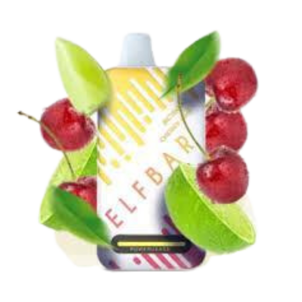 Pod Descartável Elf Bar Bc18000 - 18.000 Puffs - Cherry Lime 1 Pod Descartavel Elf Bar - Pod Descartável Elf Bar Bc18000 - 18.000 Puffs - Cherry Lime