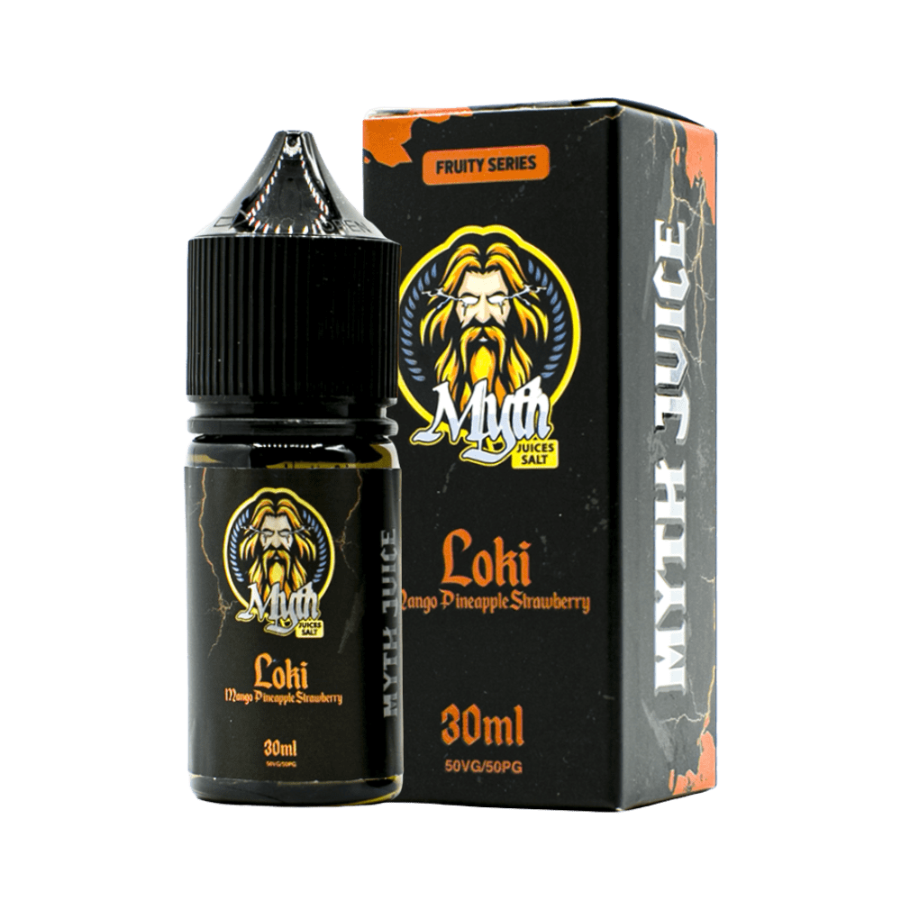 Líquido Myth Salt - Loki - Mango Pineapple Strawberry 1 Líquido Myth Salt - Líquido Myth Salt - Loki - Mango Pineapple Strawberry