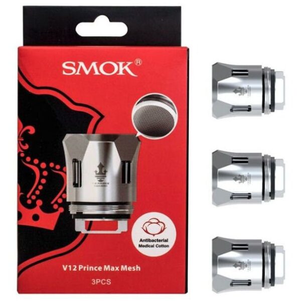 resistência coil tfv12 prince - Resistência / Coil para TFV12 Prince - Max Mesh - Smok