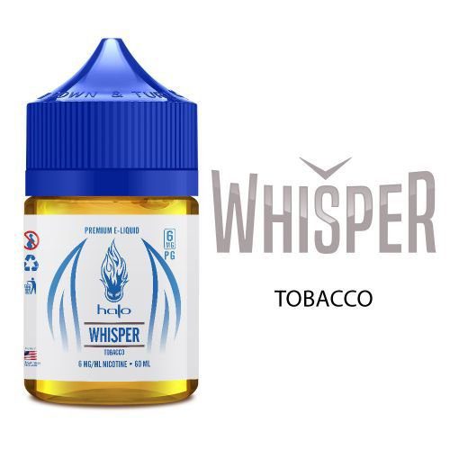 líquido halo whisper - Líquido Halo - Whisper (Sweet Tobacco)