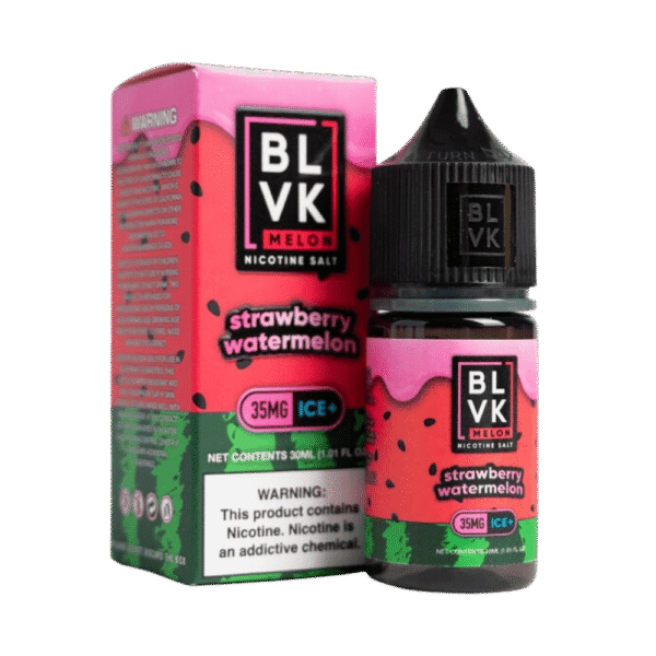 líquido strawberry watermelon ice - Líquido Blvk Unicorn Salt - Strawberry Watermelon Ice - Melon