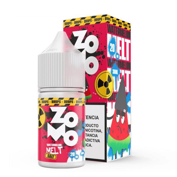 líquido zomo salt - Líquido Zomo Salt - Watermelon Melt Drops