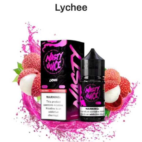 Líquido Nasty Juice Salt Lychee - Líquido Nasty Juice Salt – Smooth Series - Lychee