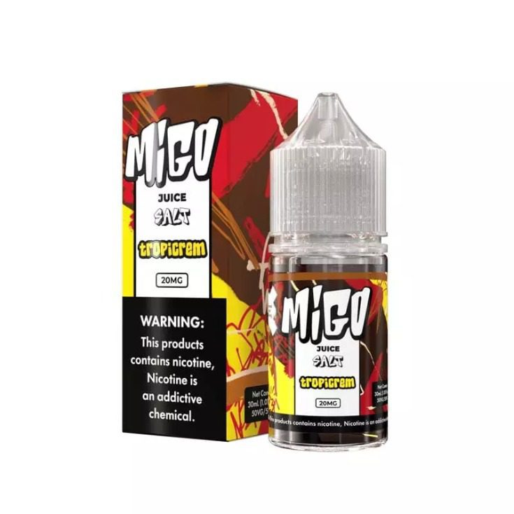 Líquido Migo Salt - Tropicrem 1 Líquido Migo Salt - Tropicrem