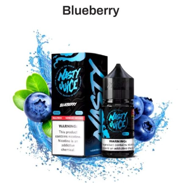 Líquido Nasty Juice Salt – Smooth Series - Blueberry