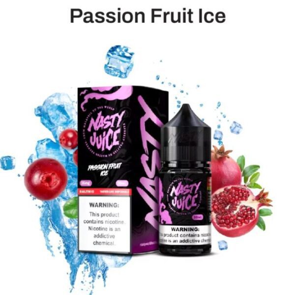 líquido nasty juice salt - Líquido Nasty Juice Salt – Smooth Series - Passion Fruit Ice