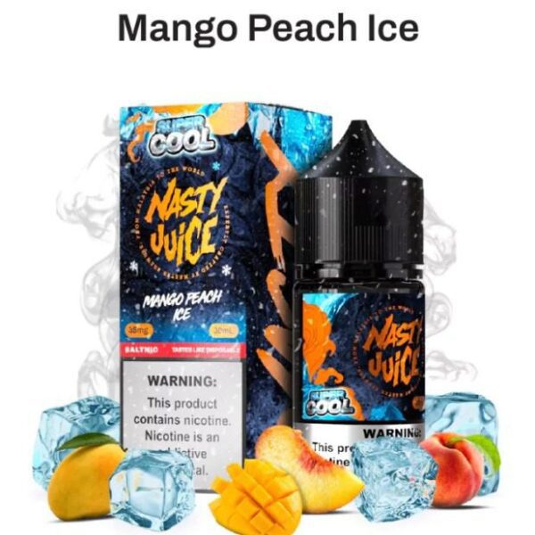 Líquido Nasty Juice Salt - Líquido Nasty Juice Salt – Super Cool - Mango Peach Ice