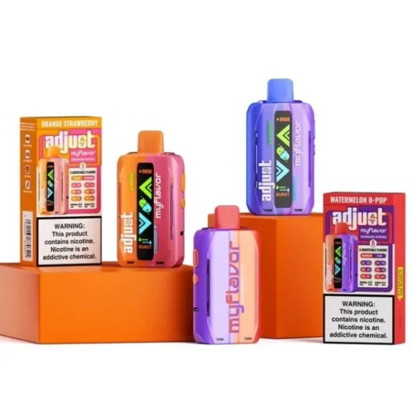 Pod Descartável Adjust My Flavor - 40.000 puffs