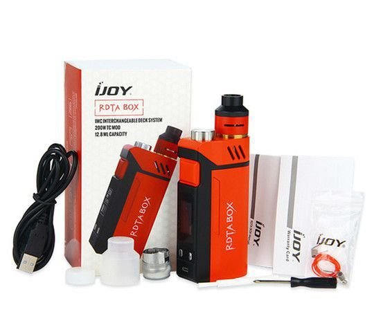 Kit Vape RDTA Box 200W - Ijoy