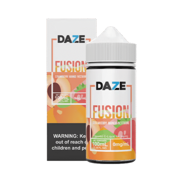líquido 7 daze fusion iced - Líquido 7 Daze Reds Apple E-juice - Fusion - Strawberry Mango Nectarine - ICED
