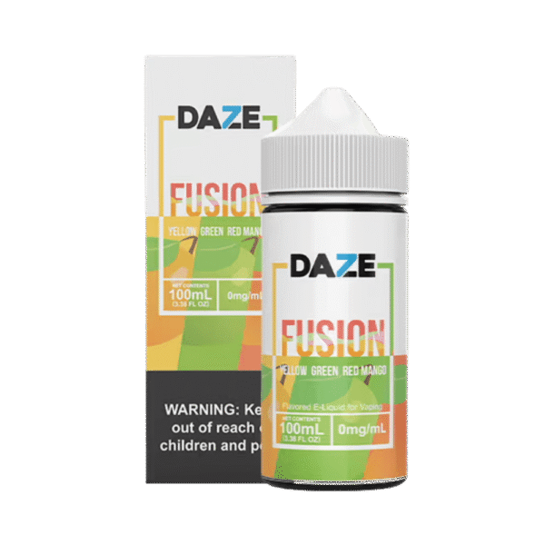 Líquido 7 Daze Reds Apple E-juice - Fusion - Yellow Green Red Mango - ICED