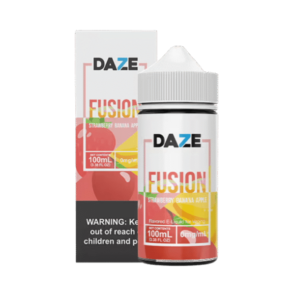 líquido 7 daze reds apple - Líquido 7 Daze Reds Apple E-juice - Fusion - Strawberry Banana Apple - ICED