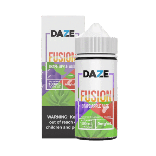 Líquido 7 Daze Reds Apple E-juice - Fusion - Grape Apple Aloe - ICED